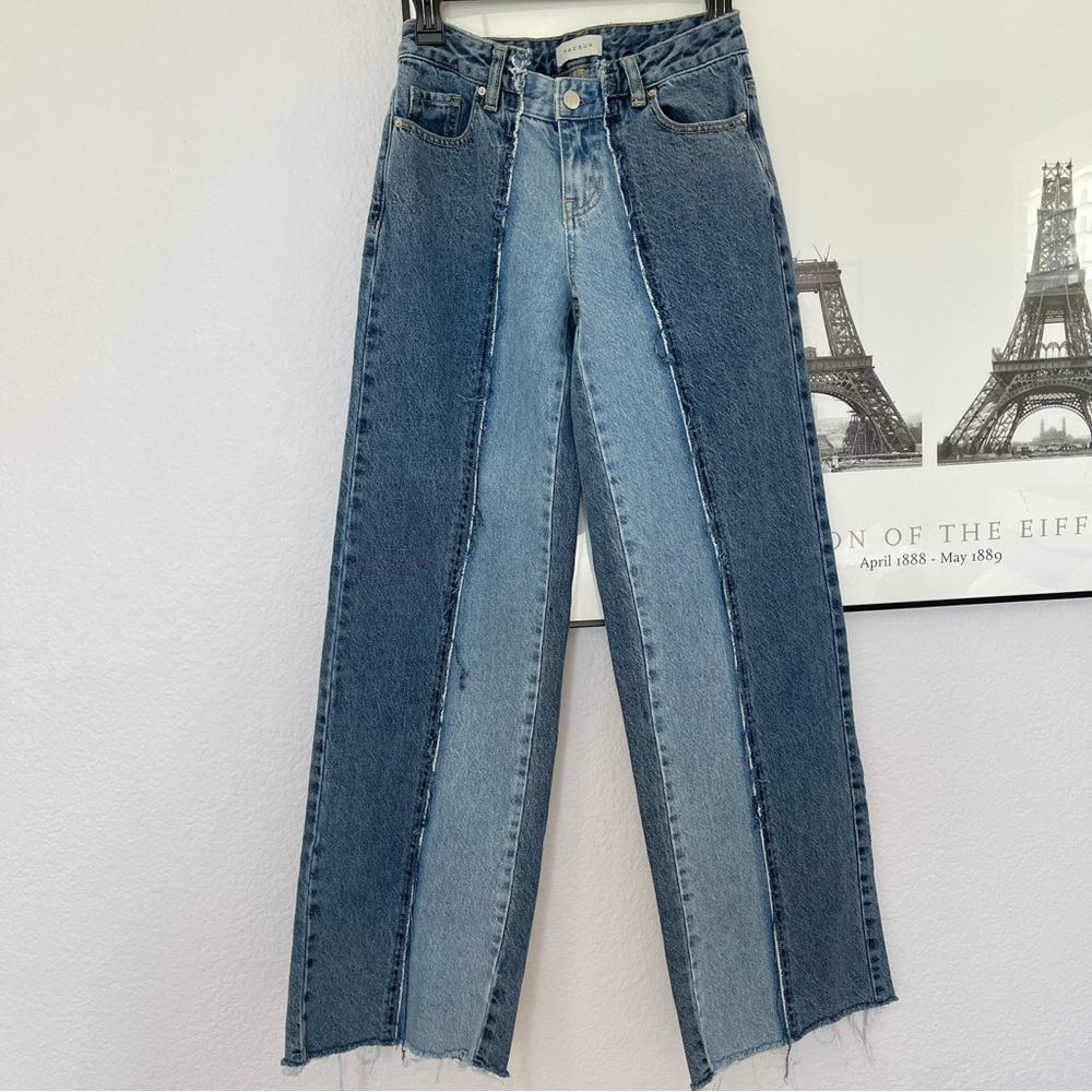 Pacsun Two-Tone Blue Jeans, size 23